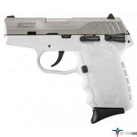 SCCY CPX1-TT PISTOL DAO 9MM 10RD SS/WHITE SAFETY