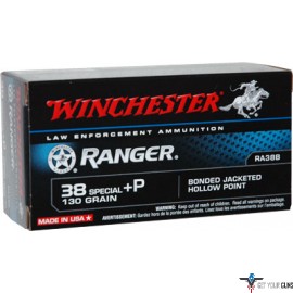 WIN AMMO RANGER .38 SPECIAL +P 130GR. PDX1 JHP 50-PACK
