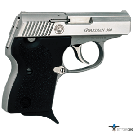 NA GUARDIAN .380ACP 6+1 SHOT S/S BLACK SYNTHETIC GRIPS