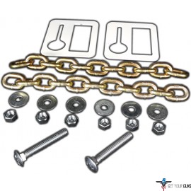 AR-MOR CHAIN HANGING SET 2-12 LINK CHAINS & 2-BRACKETS