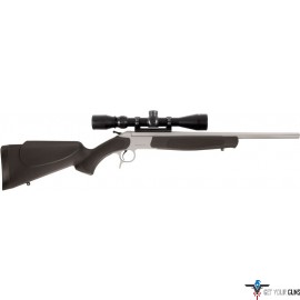 CVA SCOUT TD COMPACT .243 WIN. 20" TB SS/BLACK W/1.5-5X32