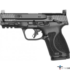 S&W M&P9 M2.0 COMP 10-SHOT 4" OPTIC READY THUMB SAFETY BLK