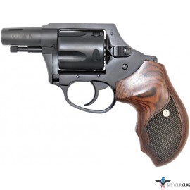 CHARTER ARMS BOOMER .44SPL 2." BLACK W/ ROSE WOOD GRIPS