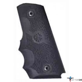 HOGUE GRIP COLT OFFICER'S ACP WRAPAROUND W/FINGER GROOVES