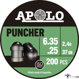 HATSAN APOLO .25 PUNCHER 37GR 200 PACK