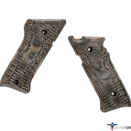 TACSOL GRIPS G10 FDE/GRAY FITS RUGER MKII/MKIII