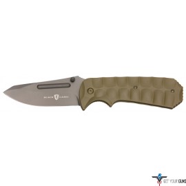 BG KNIFE UNLEASHED ASSISTED OPENING 3.375" BLADE TAN