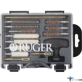 ALLEN RUGER COMPACT HANDGUN CLEANING KIT IN MOLDED TOOL BX