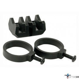 MAGPUL LIGHT MOUNT V-BLOCK AND RINGS (MOUNT NOT INCLUDED)