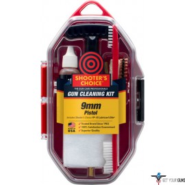 SHOOTERS CHOICE 9MM PISTOL CLEANING KIT