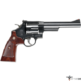 S&W 29 .44MAG 6.5" AS BLUED CHECKERED WOOD GRIPS