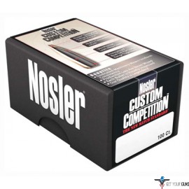 NOSLER BULLETS 6.8MM .277 115GR HP-BT CUSTOM COMP. 100CT