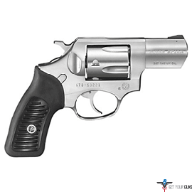 RUGER SP101 .357MAG 2.25" FS STAINLESS STEEL RUBBER *