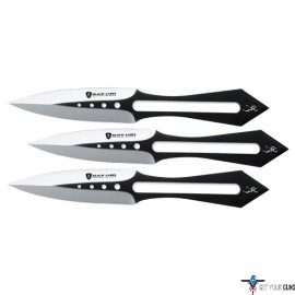 BG BLACK LABEL STICK-IT THROWING KNIFE 3-KNIFE SET