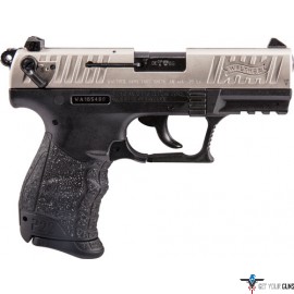 WALTHER P22 CA .22LR 3.42" AS 10-SHOT E-NICKEL SLIDE