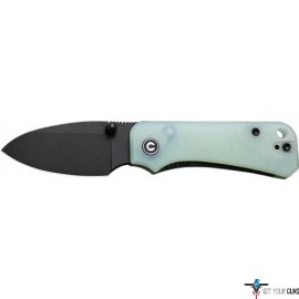 CIVIVI KNIFE BABY BANTER 2.34" NATURAL G10/BLACK STONEWASH