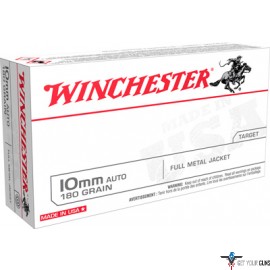 WIN AMMO USA 10MM AUTO 180GR. FMJ 50-PACK