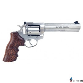 RUGER GP100 .357MAG 6" AS SS HOGUE FINGER GROOVE (TALO)