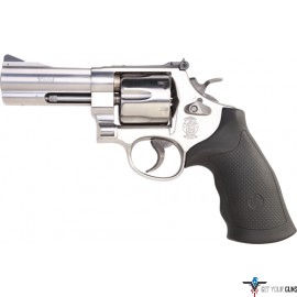 S&W 610 .10MM 4" AS 6-SHOT STAINLESS STEEL RUBBER