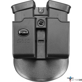 FOBUS MAG POUCH DOUBLE FOR GLOCK 36 PADDLE STYLE