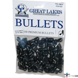 GREAT LAKES BULLETS .44-40 .427 200GR LEAD-RNFP POLY 100
