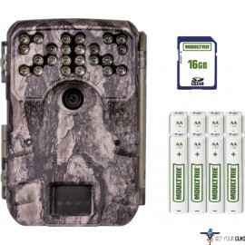 MOULTRIE TRAIL CAM A-900i 30MP NO GLO W/16GB CARD/BATTERIES
