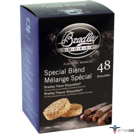 BRADLEY SMOKER SPECIAL BLEND FLAVOR BISQUETTES 48 PACK