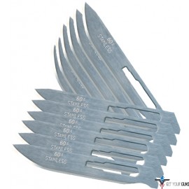 HAVALON KNIVES #60A STAINLESS STEEL REPLACEMENT BLADES 12 PK