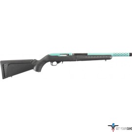 RUGER 10/22 TAKEDOWN LITE .22LR TURQUOISE RECEIVER 10RD