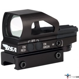 BSA PANORAMIC SIGHT W/4 RED/GREEN CHANGABLE RETICLES