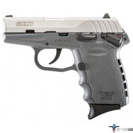 SCCY CPX1-TT PISTOL DAO 9MM 10RD SS/SNIPER GRAY SAFETY