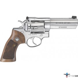 RUGER GP100 .357MAG 4.2" AS POLISHED SS FULL SHROUD (TALO)