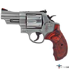S&W 629 DELUXE .44MAG 3" AS 6-SH ROUND BUTT WOOD GRIPS