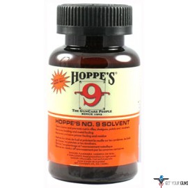 HOPPES #9 POWDER SOLVENT 5OZ. BOTTLE